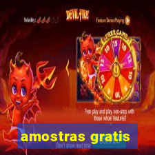 amostras gratis